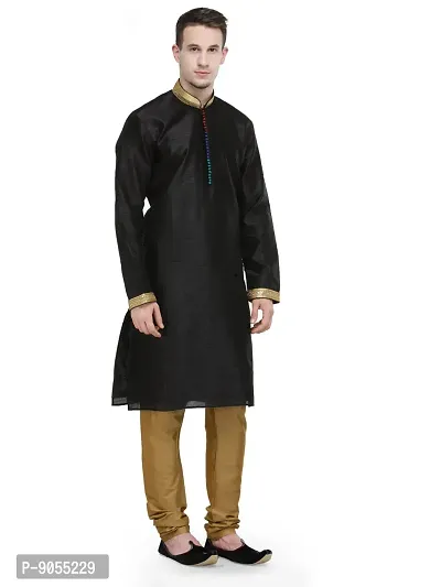 RG Designers Art Silk Kurta Set For mens-thumb4