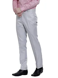 RG DESIGNERS Slim Fit Poly Cotton Formal Trouser for Men-thumb3