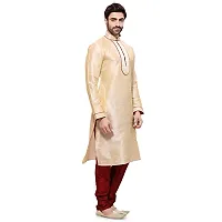 R VASUDEV Art Silk Kurta Churidhar set for mens-thumb1