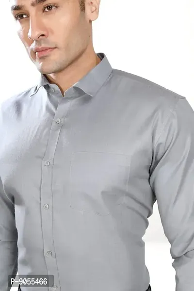 R VASUDEV Slim Fit Solid Formal Shirt for Mens-thumb5