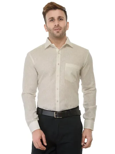 RG DESIGNERS Solid Slim Fit Formal Shirt