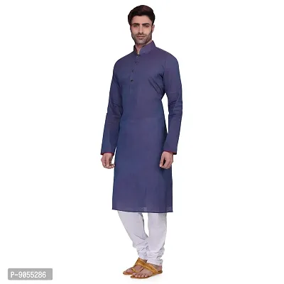 RG DESIGNERS Men's Full Sleeve Kurta Pyjama Set-thumb3