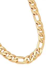 Pitaamaareg;  One Gram Gold Plated Chain (MG115 C) Gold-plated Plated Brass Chain (22 Inch)Water And Sweat Proof Jawellery With Free Gift.-thumb2