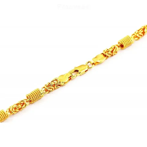 Trendy Designer Gold Plated Men's Chain