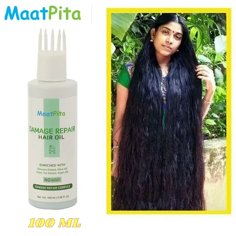 MaatPita Organic Ayurveda Aadivasi Hair Growth Oil For Long Hair