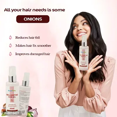 Trendy Onion Hair Oil Hair Regrowth Oil Controls Hair Fall And Dandruff For Men And Women Pack Of 2