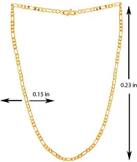 Pitaamaareg;  Gold-plated Plated Brass Chain (22 Inch)Water And Sweat Proof Jawellery With Free Gift.-thumb3