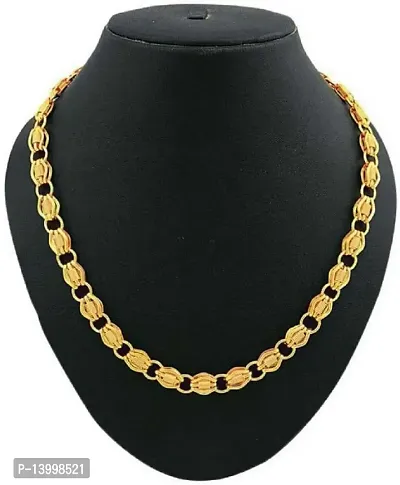 Pitaamaareg;  Ethnic Traditional One Gram Gold Glorious Long Chain  Short Daily Wear (20 Inch)Water And Sweat Proof Jawellery With Free Gift.-thumb2