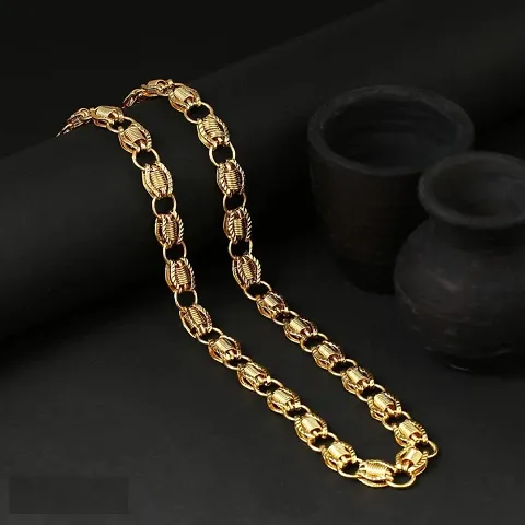 Stylish Gold Plated Chain For Men