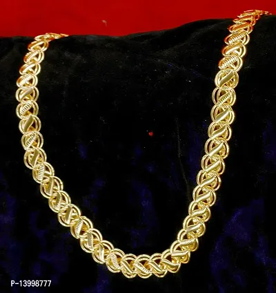 Men's 14k Solid Yellow Gold Figaro Chain Necklace - Gold chain, figaro  chains, real Gold chain (23
