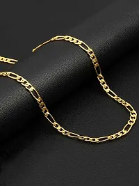 Pitaamaareg;  New Design Elegant Top Trending Gold-plated Plated Brass Chain (22 Inch)Water And Sweat Proof Jawellery With Free Gift.-thumb3