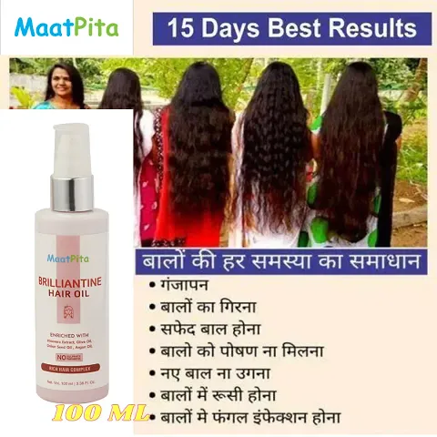Maat Pitta Hair Oil With Natural Ingredients