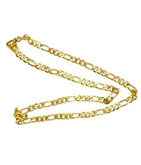 Pitaamaareg;  new stylish attractive Gold traditional jewellery  short Gold-plated Plated Brass Chain(22 Inch)Water And Sweat Proof Jawellery With Free Gift.-thumb2