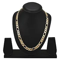 Pitaamaareg;  new stylish attractive Gold traditional jewellery  short Gold-plated Plated Brass Chain(22 Inch)Water And Sweat Proof Jawellery With Free Gift.-thumb1