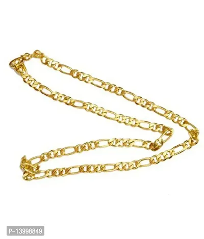 Pitaamaareg;  One Gram Gold Plated Chain (MG115 C) Gold-plated Plated Brass Chain (22 Inch)Water And Sweat Proof Jawellery With Free Gift.