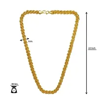 Pitaamaareg; 1 Gram Gold plated Chain For Boys and Man Gold-plated Plated Alloy Chain (20 Inch)Water And Sweat Proof Jawellery With Free Gift.-thumb3