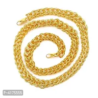 Pitaamaareg;  New Design Elegant Top Trending Gold-plated Plated Brass Chain (20 Inch)Water And Sweat Proof Jawellery With Free Gift.-thumb1