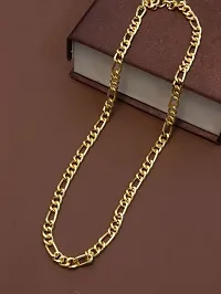 Pitaamaareg;  One Gram Gold Plated Chain  (MG607 C) Gold-plated Plated Brass Chain (22 Inch)Water And Sweat Proof Jawellery With Free Gift.-thumb2