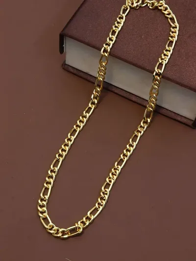 Stylish Brass Golden Chain For Men