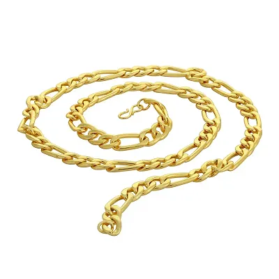 Pitaamaa®Golden Chain For Boys Stylish Neck Chain Mens Jewellery Gold Chain  For Men Boys
