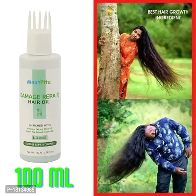 Adivasi Bhringraj Herbal Hair Oil 100 Ml For Women And Men For Hair Long  Dandruff Control  Hair Loss Control  Long Hair  Hair Regrowth Hair Oil (100 Ml) Pack 1-thumb0