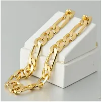 Pitaamaareg;  New Design Elegant Top Trending Gold-plated Plated Brass Chain (22 Inch)Water And Sweat Proof Jawellery With Free Gift.-thumb3