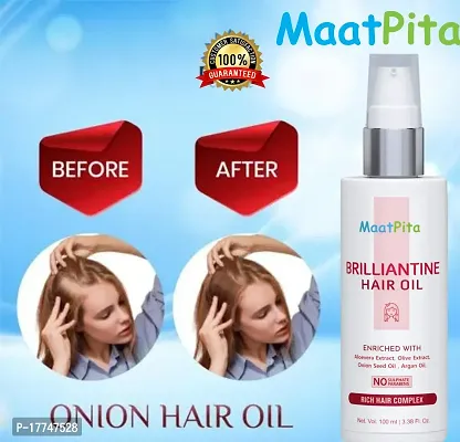 Maatpita Hair Repair Onion Hair Oil Anti Hair Fall Oil 100 Ml-thumb0