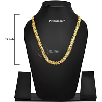Pitaamaareg;  New Design Elegant Top Trending Gold-plated Plated Brass Chain (20 Inch)Water And Sweat Proof Jawellery With Free Gift.-thumb2
