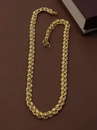 Pitaamaareg;  One Gram Gold Plated Chain (MG115 C) Gold-plated Plated Brass Chain (20 Inch)Water And Sweat Proof Jawellery With Free Gift.-thumb3