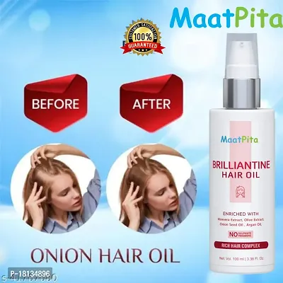 Maatpita Hair Repair Onion Hair Oil Anti Hair Fall Oil 100 Ml Combo-thumb0