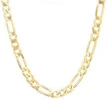 Pitaamaareg;  New Design Elegant Top Trending Gold-plated Plated Brass Chain (22 Inch)Water And Sweat Proof Jawellery With Free Gift.-thumb2