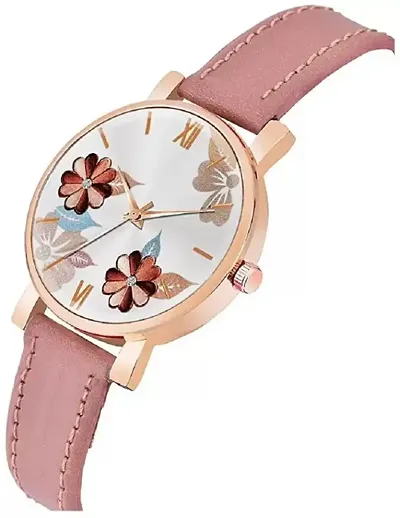 Jplly Flower Fancy Analog GirlsWomen Watch