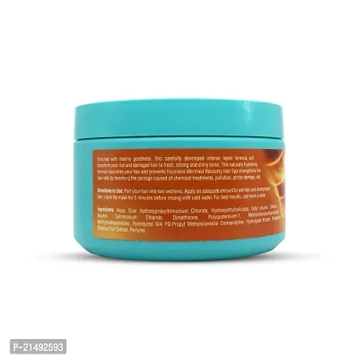 Mermaid Recovery Hair Spa Mask for Intense Repair with Keratin Complex, Suitable for Dry, Damaged and Oily Hair for Women  Men, Multicolor, 200 g-thumb2