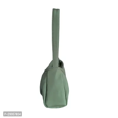 Stylish Green Artificial Leather Solid Handbags For Women-thumb4