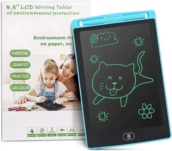 NHR Learning Writing Tablet For Kids  LCD Writing Tablet 8.5 Inches  Assorted Colour