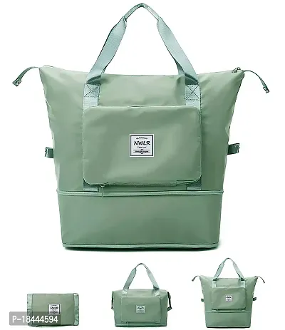 Designer Green Solid Travel Bags