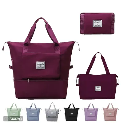 Designer Pink Solid Travel Bags