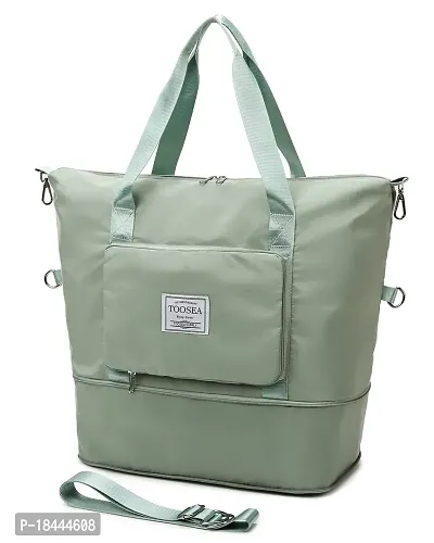 Designer Green Solid Travel Bags