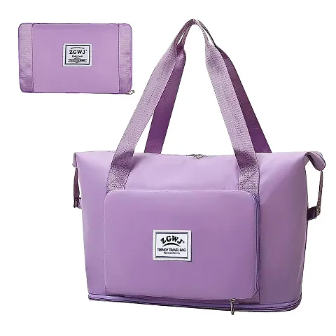KuJo Duffle Bags for Travel | Shoulder Bag | Expandable Folding Travel Bag Unisex | Waterproof Luggage Bag for Travel | Travel Bags for Luggage | Travel Organizer | Foldable Bag