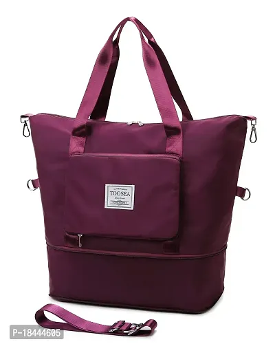 Designer Pink Solid Travel Bags