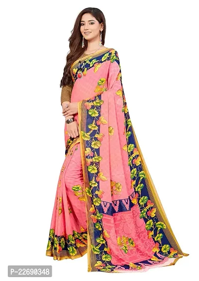 Manharika Renial Designer Daily Wear Printed Designer Saree With Unstiched Blouse Piece Design 7-thumb3