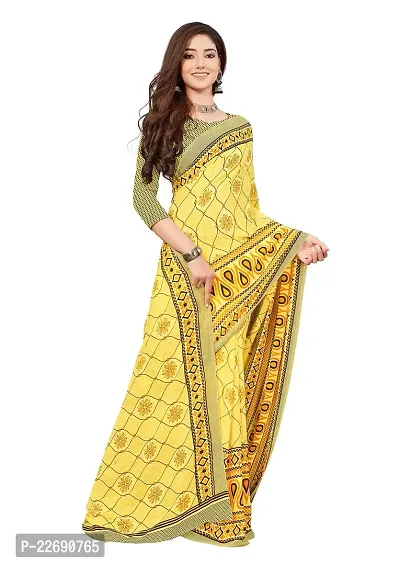 Manharika Renial Designer Daily Wear Printed Designer Saree With Unstiched Blouse Piece Design 6-thumb3