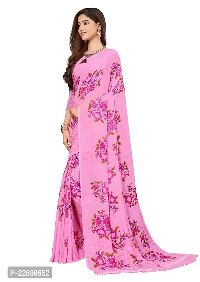 Manharika Renial Designer Daily Wear Printed Designer Saree With Unstiched Blouse Piece Design 9-thumb3