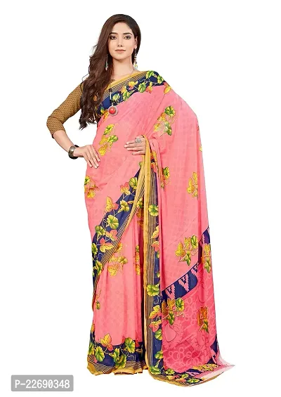 Manharika Renial Designer Daily Wear Printed Designer Saree With Unstiched Blouse Piece Design 7-thumb0