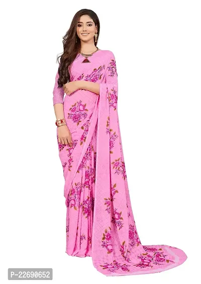 Manharika Renial Designer Daily Wear Printed Designer Saree With Unstiched Blouse Piece Design 9-thumb0