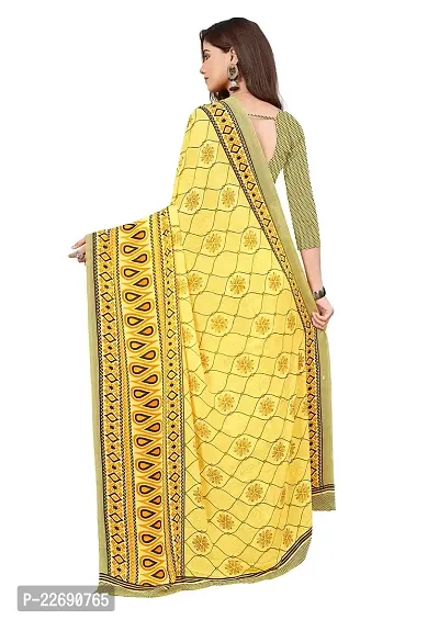 Manharika Renial Designer Daily Wear Printed Designer Saree With Unstiched Blouse Piece Design 6-thumb4