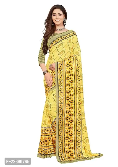 Manharika Renial Designer Daily Wear Printed Designer Saree With Unstiched Blouse Piece Design 6