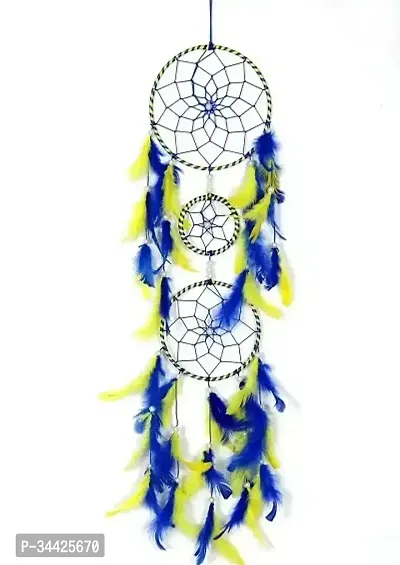 Feather Dream Catcher Wall Hanging-thumb0