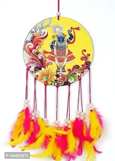 Feather Dream Catcher Wall Hanging-thumb0