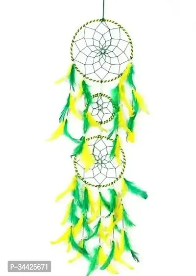 Feather Dream Catcher Wall Hanging-thumb0